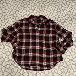 NWOT Calvin Klein plaid shirt